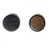 Plastic Badge Magnet Round
